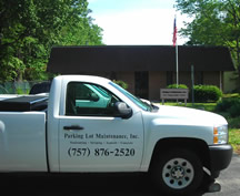 Parking Lot Maintenance Inc. has the equipment and know-how to handle all your parking pavement repair and maintenance needs